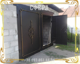 Кованые козырьки и навесы, козырьки из поликарбоната, под заказ. 7