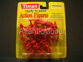 Солдатики 1/32 Timpo Шотландцы пехота Ватерлоо 5
