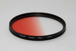 Светофильтр градиентный, KnightX Grad Red 77mm