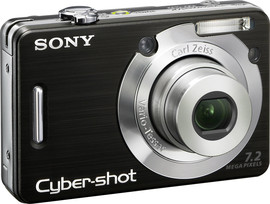 Фотоаппарат SONY Cyber-Shot DSC-W55 в упаковке