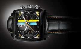 Мощные Tag Heuer Monaco часы механические с автоподзаводом 6