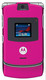 Оригинальный телефон Motorola RAZR V3 Pink