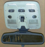 Зеркало салона с блоком освещения Volvo