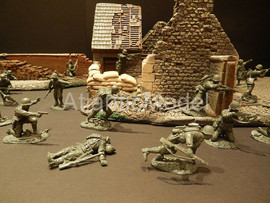 Солдатики 1/32 Сonte Пехота США Все 27 фигур 2МВ 8