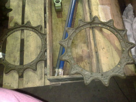 Венец ведущего колеса ГТТ