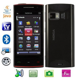Nokia X6 2sim, TV, Java, FM, mp3, Java, Opera, Bluetooth
