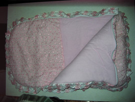 конверт выписной для девочки