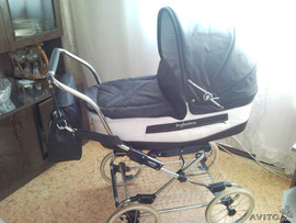 коляска инглесина виттория с белыми колесами