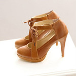 Туфли со шнуровкой