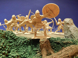 Солдатики 1/32 CONTE Викинги 2 Комплектация два
