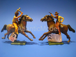 Солдатики 1/32 Britains Индеец шаман и шериф 2