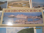 Комплект открыток с видами города Новороссийск из 1980-x