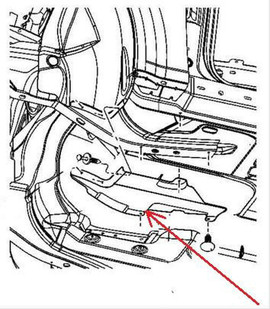 Защита лонжерона 05065237AB Dodge Charger Magnum Chrysler 300C 4