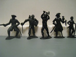 Солдатики 1/32 BUM и Marx Пираты 8 фигур в 8 позах