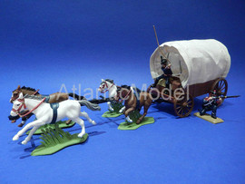 Солдатики 1/32 DSG Французский обоз Napoleonic 7