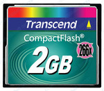 Карта памяти Compact Flash Transcend 266х 4 Гб