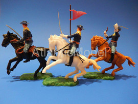 Солдатики 1/32 Elastolin 7 кавалерия США Вестерн 8