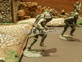 Солдатики 1/32 Сonte Пехота США Все 27 фигур 2МВ 10