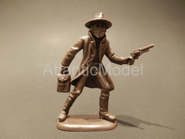 Солдатики 1/32 Atlantic Бандит с сумкой денег 1