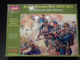 Солдатики 1 / 35 ICM Прусская линейная пехота 1870