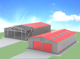 Изготовление и монтаж ангаров.