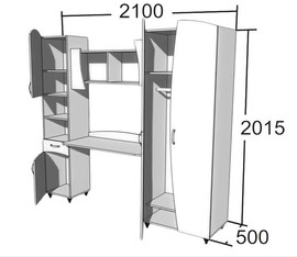 Набор мебели "МАКС - 2 ФИКСИКИ" 9