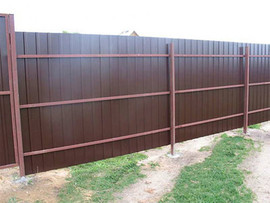 Установка заборов любых видов