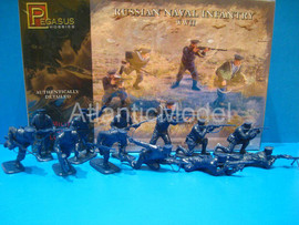 Солдатики 1/32 Pegasus Советские моряки в атаке 2