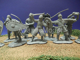 Солдатики 1/32 CONTE Норманны set1 Крисагон карлик 10