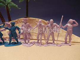 Солдатики 1/32 Marx Пираты Первый набор 12 фигур 4