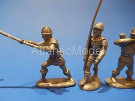 Солдатики 1/32 Barzso Рыцари Ноттингема Норманны