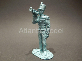 солдатики 1/32 Conte Горнист армии Санта Анны - МЕТАЛЛ. 2