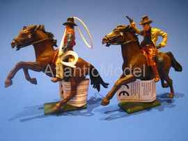 Солдатики 1/32 Britains Конные ковбои 2 фигуры