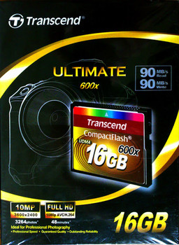 Продаю карту памяти CF TRANSCEND ULTIMATE 16GB 600x