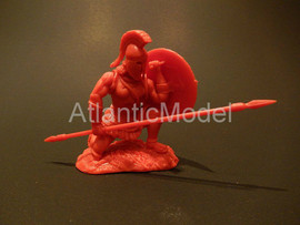 Солдатики 1/32 CONTE Набор первый Спартанцы Красны 10