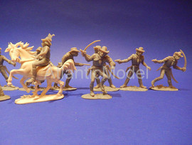 Солдатики 1/32 Hofler 7 Кавалерия Третий Серый 11 8