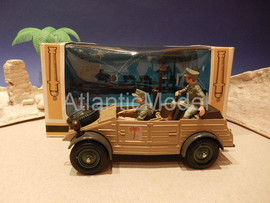 Солдатики 1/32 Britains Автомобиль Кюбельваген Африка корпус 3