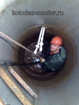 Чистка и ремонт колодцев