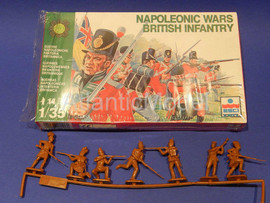 Солдатики 1/32 ESCI Британская пехота 7 фигур Nap. 9