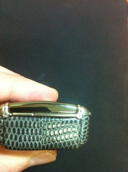 VERTU ASCENT с серой кожей ЯГУАНЫ!