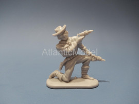 Солдатики 1/32 Hofler Ковбои Серый цвет №2 5 фигуры 5 позы 5