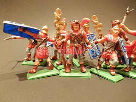 Солдатики 1/32 DSG Римские легионеры 12 шт 6 поз 3