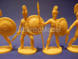 Солдатики 1/32 Atlantic Achille Греки пешие Первый