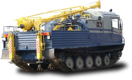Бурильно-крановая машина БМ-205Д (ямобур) на базе МТЗ-82 2