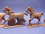 солдатики 1 32 EXFORCE Рыцарские лошади Коричневый 5