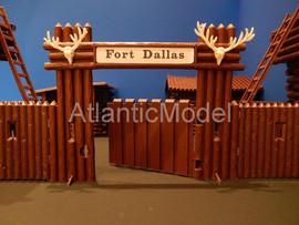 Солдатики 1/32 Hofler Форт Даллас Вестерн
