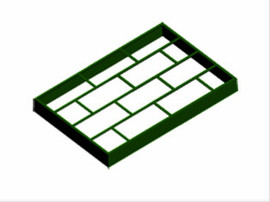 Подробное описание Форма для тротуарной плитки "Клинкерный Камен