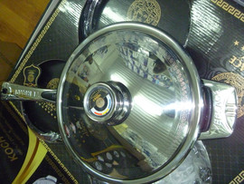 набор кастрюль в стиле версаче, новые кастрюли