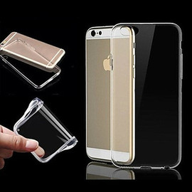 Прозрачный ультратонкий силиконовый чехол для iPhone 6 (новый)