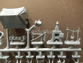 солдатики 1/72 Atlantic Полевой лагерь армии США. 10